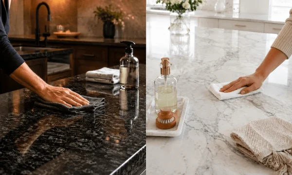 The Secret to Keeping Your Countertops Looking New for Decades: A Granite and Marble Care Guide